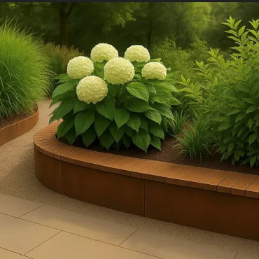 Border paneel flex 220x42cm Corten