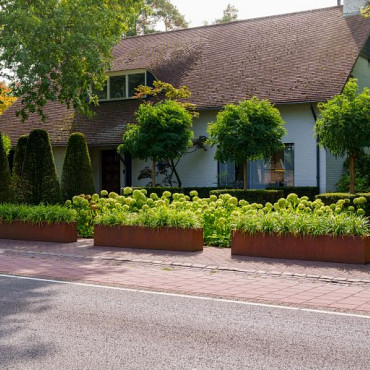 CARREZ met bodem 1000x500x500mm Corten (CA23.3)