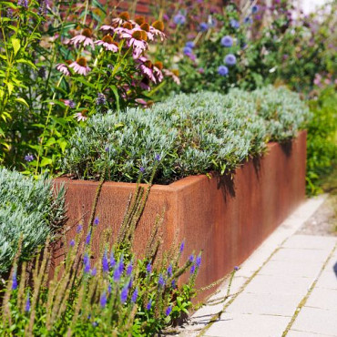 CARREZ met bodem 900x500x600mm Corten (CA22.3)