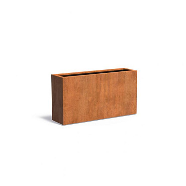 CARREZ met bodem 1500x400x800mm Corten (CA24.1)
