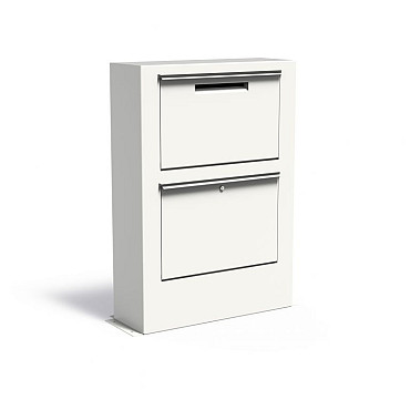 Pakketbrievenbus Alumninium  - PACA 870x300x1250 (PPA1.2)