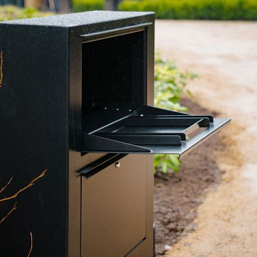 Pakketbrievenbus Alumninium  - PACA 870x300x1250 (PPA1.2)