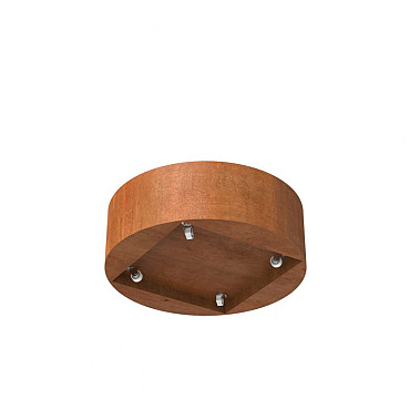 CIRCUM met wielen Ø1200x400mm Corten (CTWL4.3)