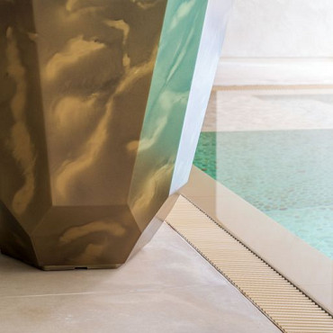 Facet 600x1200mm Aluminium (AFT5)