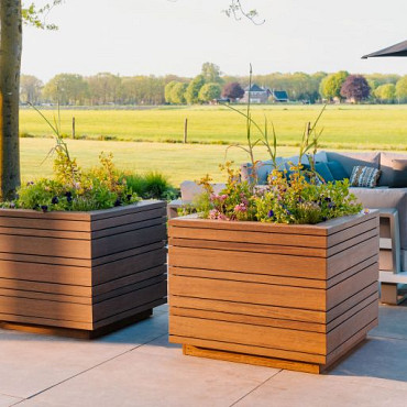 Bandu 1200x1200x850mm Bamboe (BB4.1)