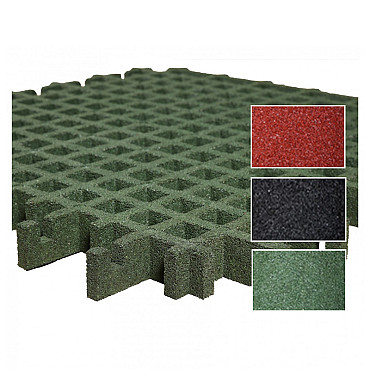 Aslon®  Rubber grastegel 100x50x6,5 cm groen