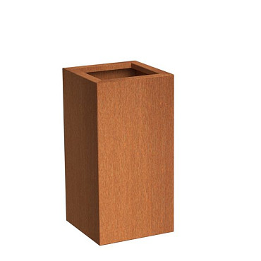 Carrez 800x800x400mm Corten 2mm (CA6.3)