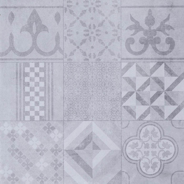 GeoCeramica® 60x60x4cm Mosaik Grey