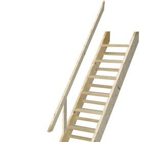 Trap inclusief leuning