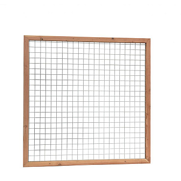 Douglas Betonijzertrellis met maas 7,5x7,5cm in Raamwerk 4,5x7cm 180x180cm onbehandeld