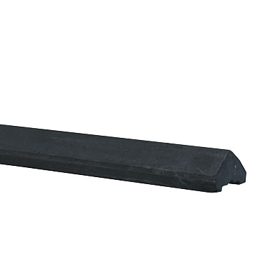 Betonnen afdekkap tbv betonplaten met motief 4,5x8,0x180cm antraciet gecoat