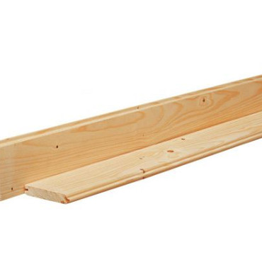 Scandinavisch Vuren geschaafd Dakbeschot 1,6x10x300cm groen geïmpregneerd