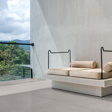 Keramische tegel Ceradeco 90x90x5cm Nordica Grey LUX