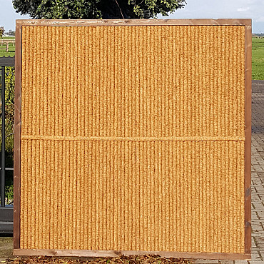 Kokosscherm in houten frame 180x180 cm
