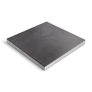 Keramische tegel Ceradeco 90x90x5cm Nordica Dark LUX