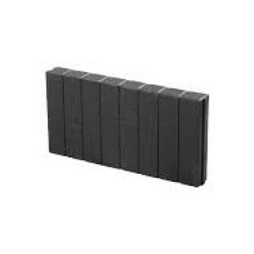 Palissadeband Quadro 6x40x50cm Zwart