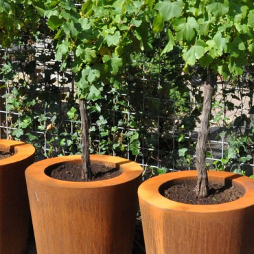 Conic Ø1000x1000mm Corten 2mm (CC5)