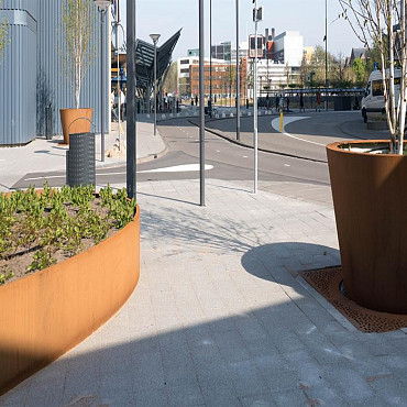 Ellipse 1200x800x600mm Corten (CEL5)