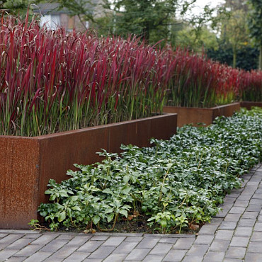 Carrez 800x400x400mm Corten 2mm (CA25.4)