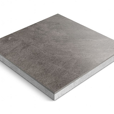 Keramische tegel Ceradeco 60x60x4cm Slate Antracite