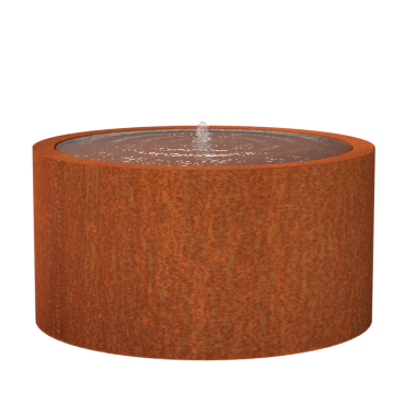 Corten Watertafel ROND 1450x750mm  (CBR1)