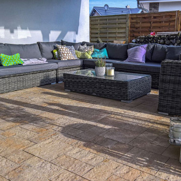 Camelot paving wave Wildverband 6 cm Mont Blanc