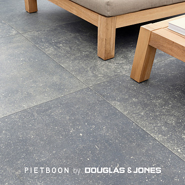 Keramische tegel Piet Boon Outdoor Blacktile 90x90x3cm