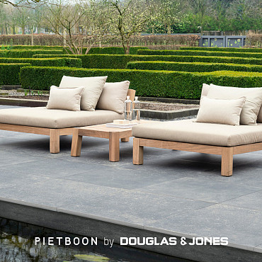 Keramische tegel Piet Boon Outdoor Blacktile 90x90x3cm