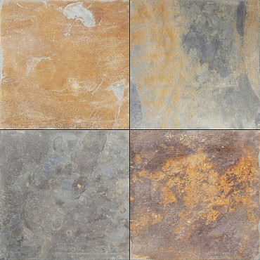 Multicolor slate 60x60x2,5cm