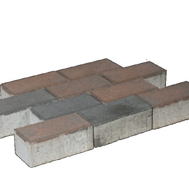 BKK met deklaag 8cm Bruin Zwart