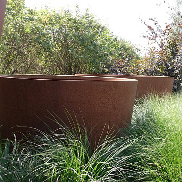 Conic MET POTEN Ø2000x800mm Corten 3mm (CCP1.1)