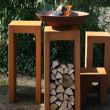 Forno Vuurschaal Corten Staal 600x140mm (BNS1)