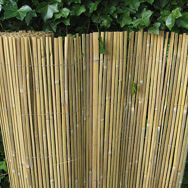 Gespleten Bamboemat Coupé 200x500cm
