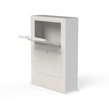Pakket Brievenbus Aluminium Paca 870x300x1250mm (PPA1)