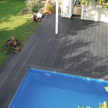 WPC 23x138mm Fiberdeck Vintage Lunar Grey massief 400cm