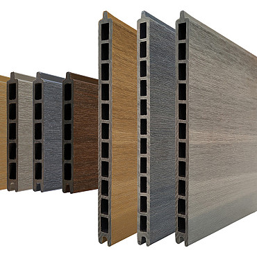 Boston WPC Fence Board XL 21x310mm L-178cm | Teak