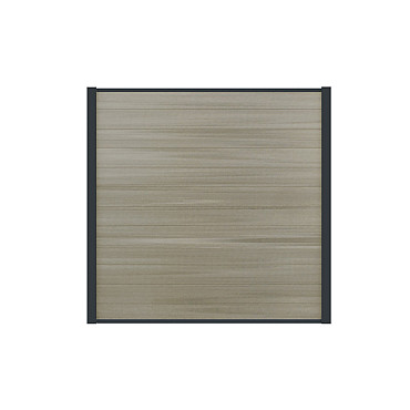 Boston WPC Fence Board 21x160mm L-178cm | Light Grey