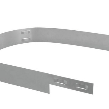 Mevosteel RVS 2 mm randbegrenzing incl. pennen 225x10,2cm OP=OP