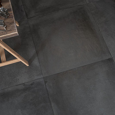 Keramische tegel Land Black 60x60x2cm