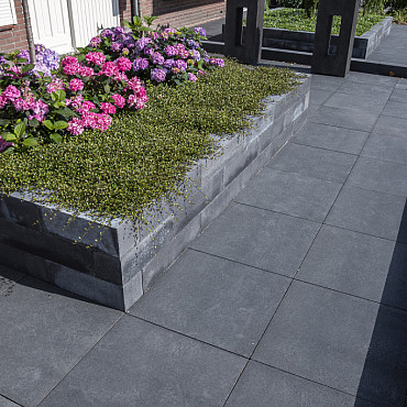 Tuintegel Luxe 2.0 60x60x5cm Black | OP=OP