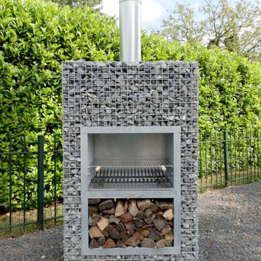 Steenkorf m50  -  Classic Blokhaard verhoogd 120x180x50cm