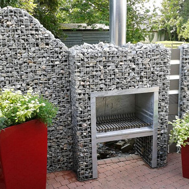 Steenkorf m50  -  Classic Blokhaard 120x130x50cm