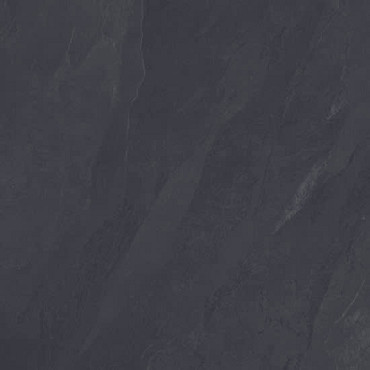 Keramische tegel vtwonen Solostone Uni Waves zwart 70x70x3,2cm