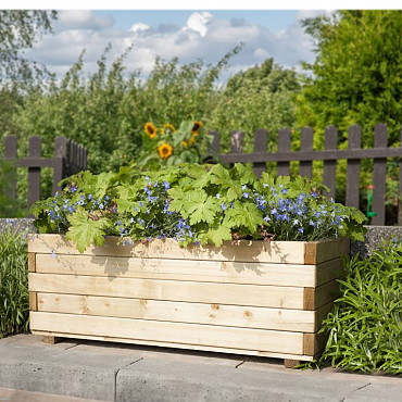 Bloembak rechthoek 32x92x42cm (HxBxD)