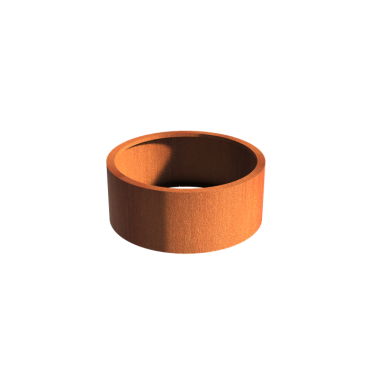 Circum ZONDER BODEM Ø1000x400mm Corten (CTW5.3)