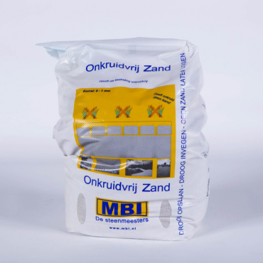 Onkruidremmend voegzand (20 kg) basalt