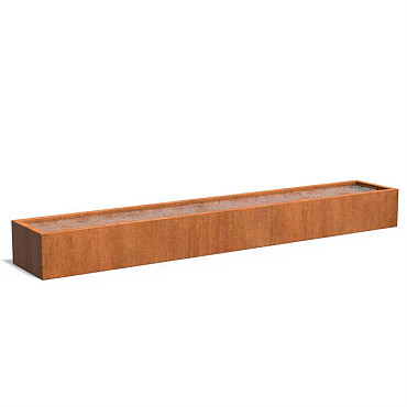 Vijverbak Corten 6000x1000x600mm 3mm (VC1)