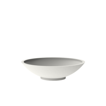 Besso Ø1500x400mm Bloembak/waterschaal polymeerbeton (BS2)