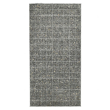 Grindkorf m100 - maas 100x100 met binnengaas - 90x180x10cm