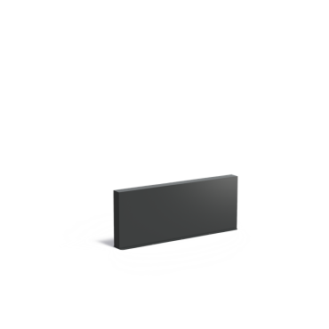 Aluminium Muur 2000x150x800mm (AW3.3)